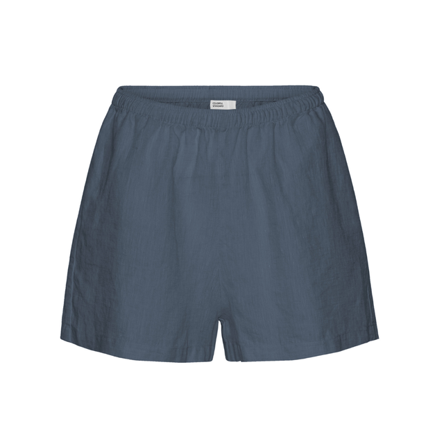 Colorful Standard | Linen Shorts | Petrol Blue