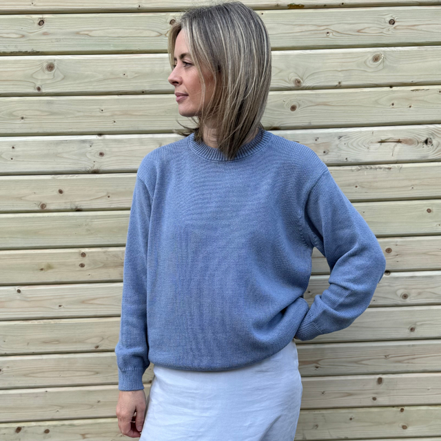 Poudre Organic | PULL Thé Jumper | Ocean