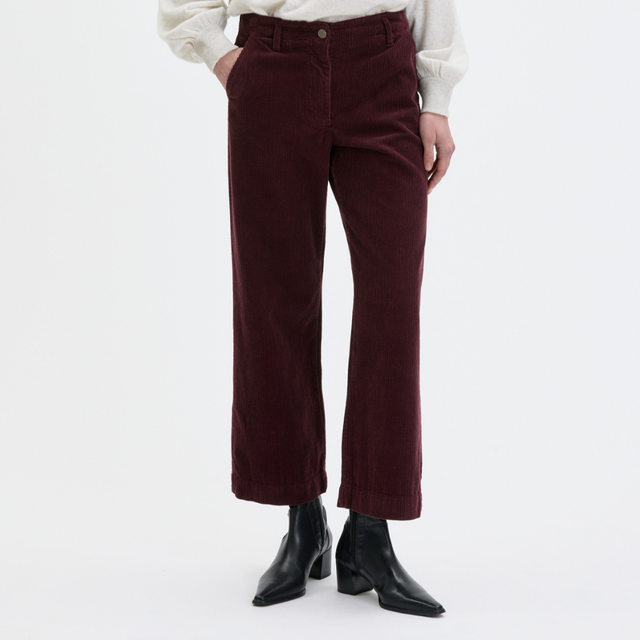 MASKA | LAIL Corduroy Trouser | Grape