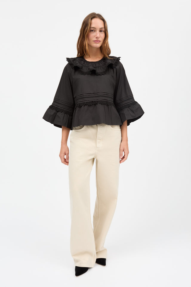 Skall Studio | Lulu Blouse | Black