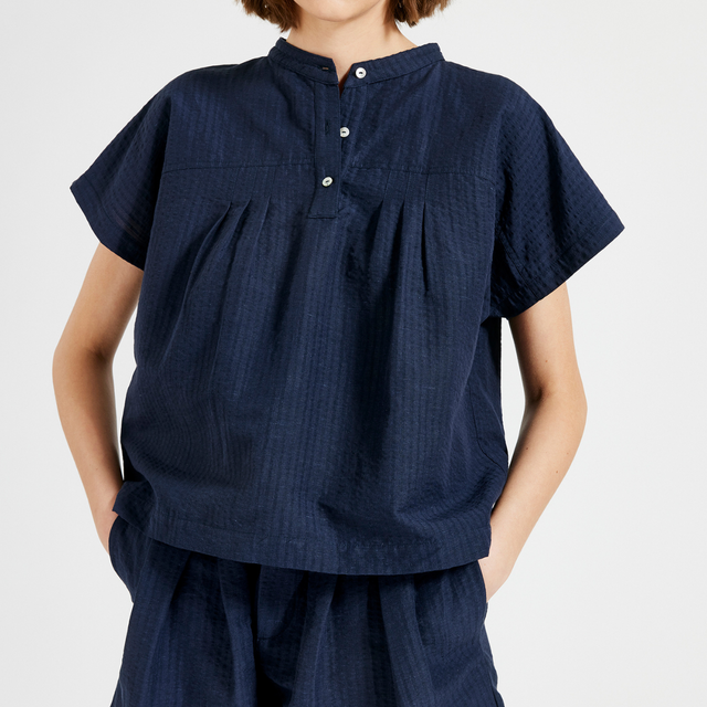 MASKA | Alli Blouse | Blue