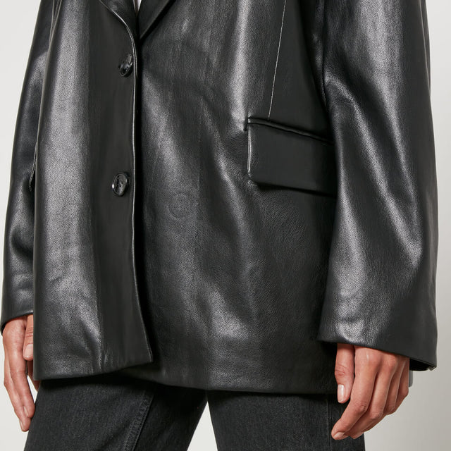 JAKKE | Frankie Vegan Leather Blazer
