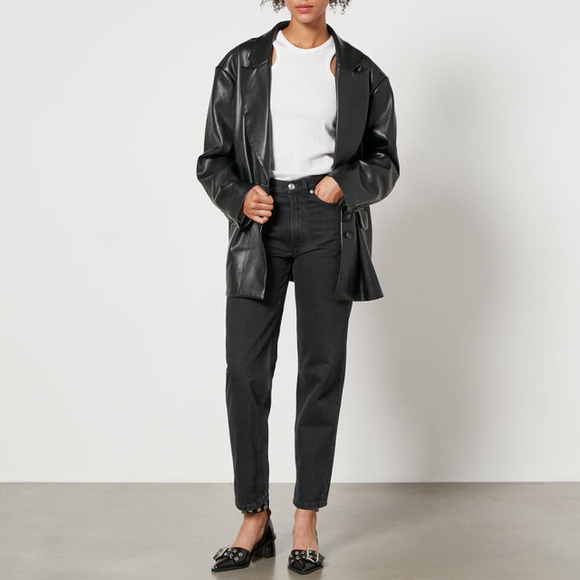 JAKKE | Frankie Vegan Leather Blazer