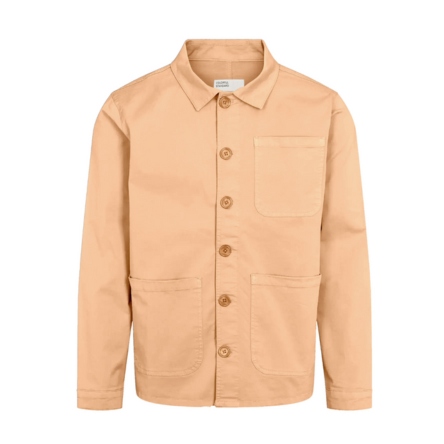 Colorful Standard | Organic Workwear Jacket | Sandstone Orange