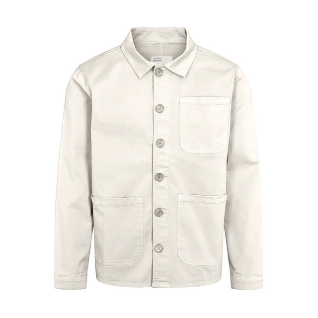 Colorful Standard | Organic Workwear Jacket | Ivory White