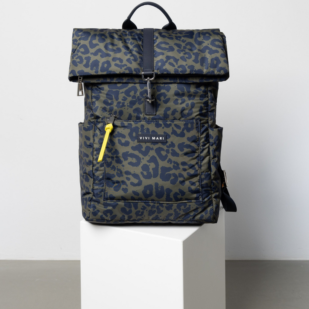 VIVI MARI Backpack Leopard