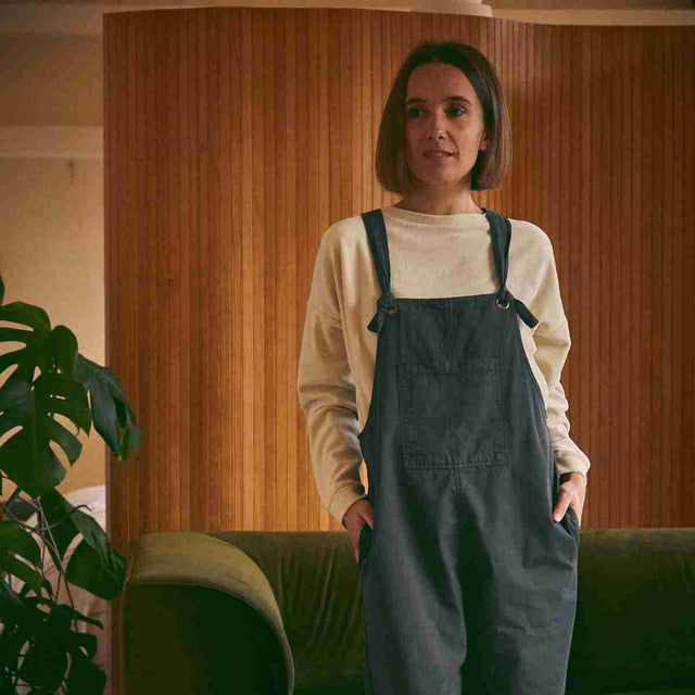 Poudre Organic | Joubarde Overalls | Fir Green