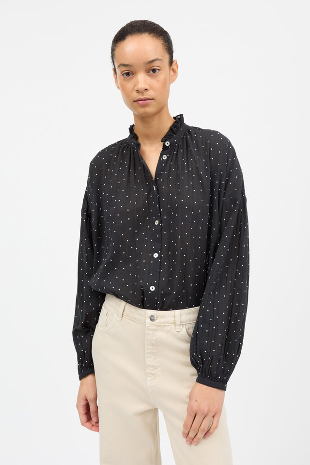 Skall Studio | Hannah Shirt | Polka Dots