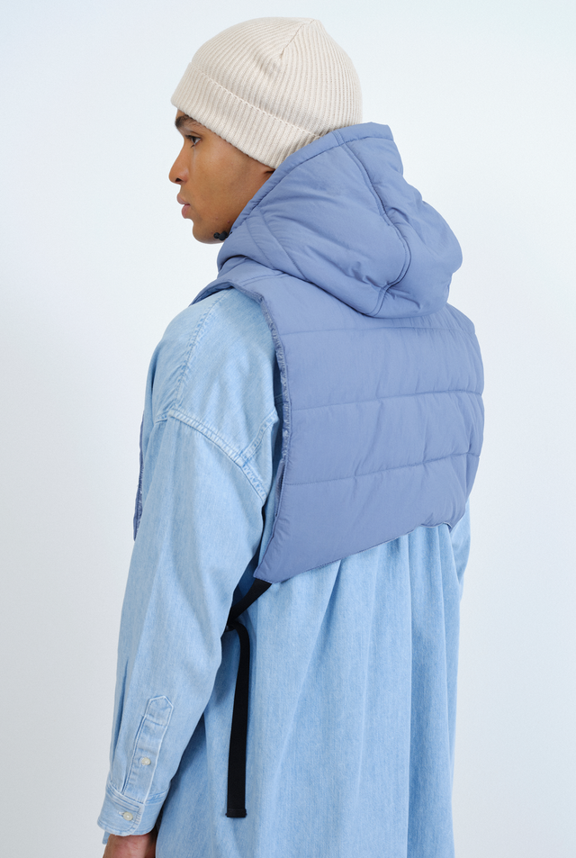 Embassy of Bricks & Logs | Hixton Hood | Blue