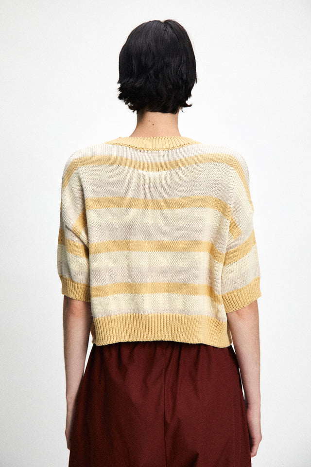Rita Row | Pattie Cropped Sweater | Stripe