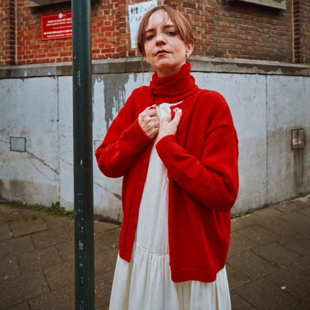 Poudre Organic | FOULARD Necktie | Scarlett Red