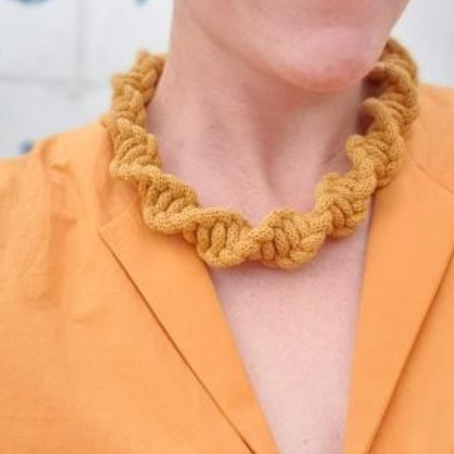 DeFrein | LUA Mustard Necklace