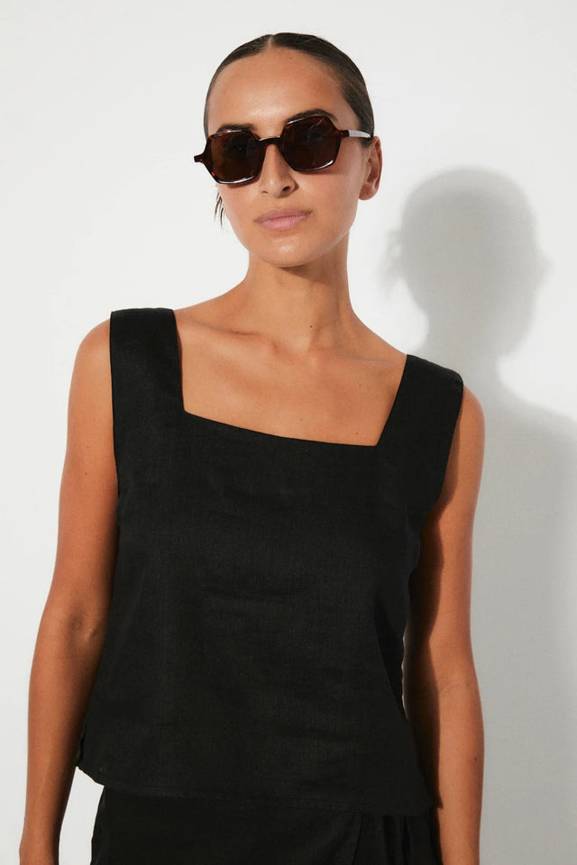 Rita Row | AURORA Top| Black