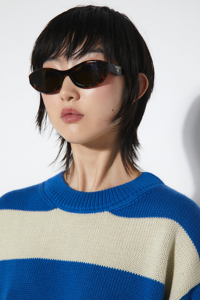 Rita Row | PATTIE Sweater | Blue stripes