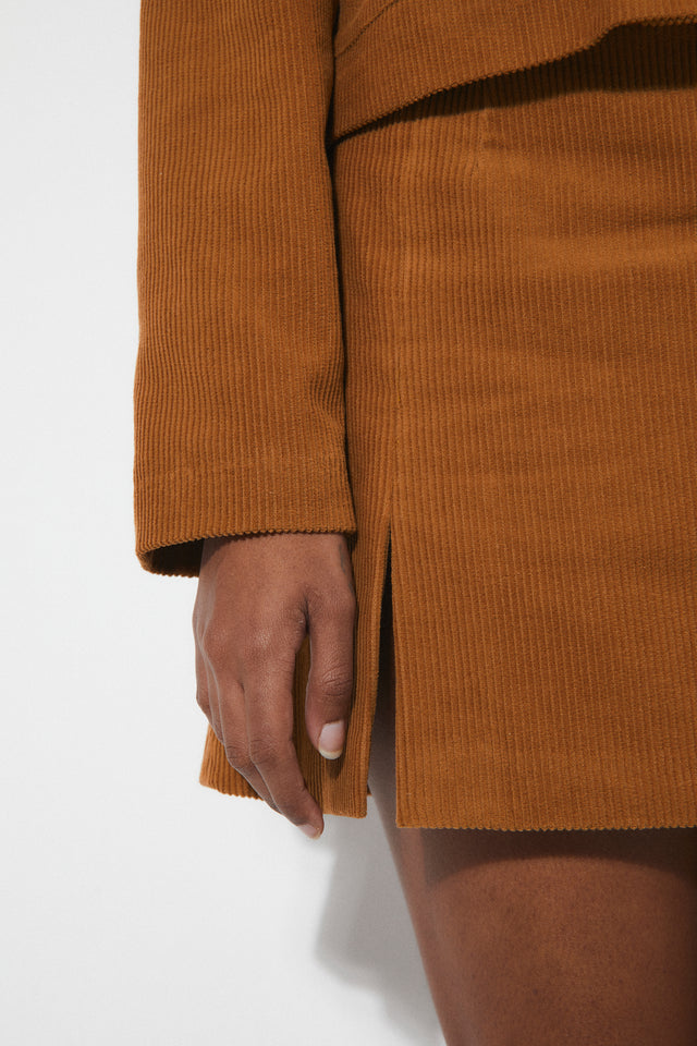 Rita Row | SERGE Jacket | Ocher