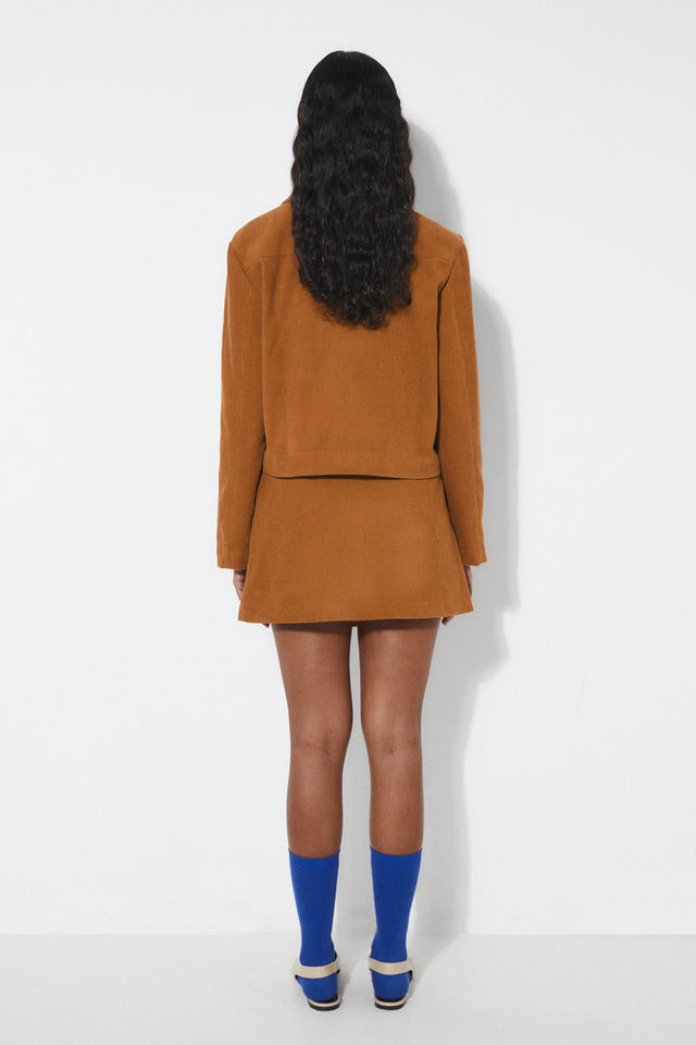Rita Row | SERGE Jacket | Ocher