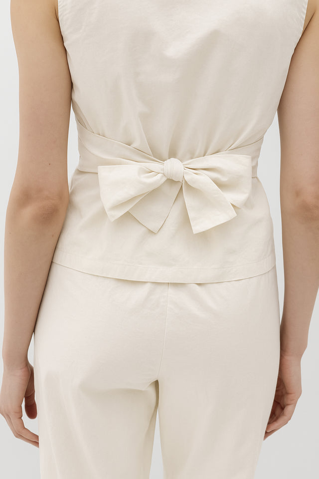 Rita Row | HOLAN Top | Ivory