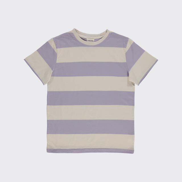 Poudre Organic | CAMISETA T-Shirt | Rayures Lavender