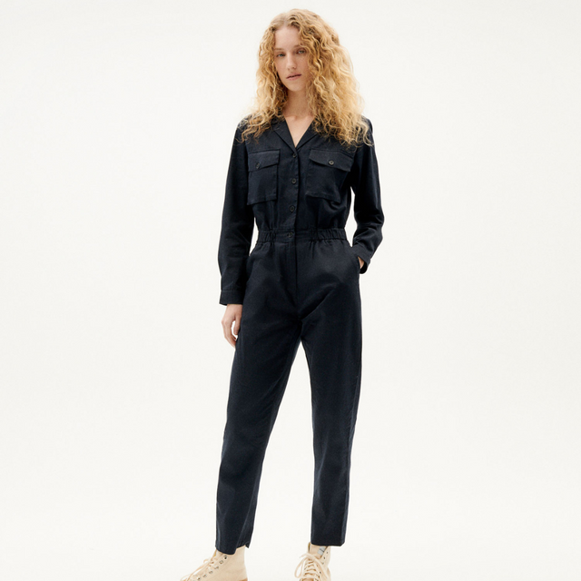 Thinking Mu | Hannah Jumpsuit | Navy