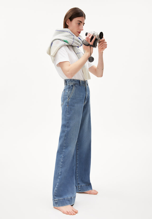 Armedangels | ANUAA Jeans | Wide leg Blue Jeans