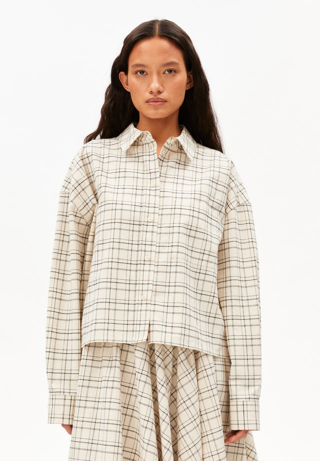 Armedangels | CHECK BOXY BLOUSE