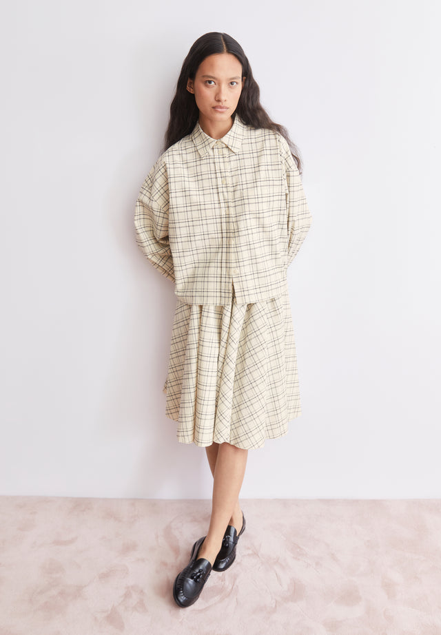 Armedangels | CHECK BOXY BLOUSE