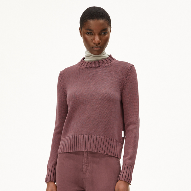 Armedangels | AMALIAAS Jumper | Dark Berry