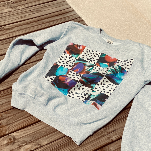 Made Obvious | Zero Waste Sweatshirt l Grey