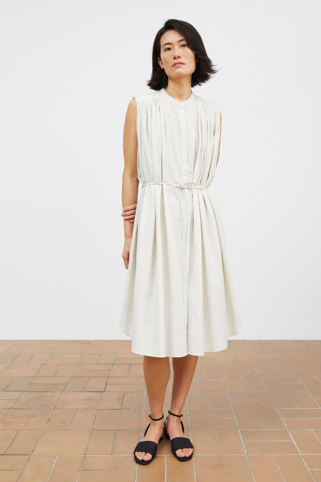 Skall Studio | LOUISE Dress| Light Blue/White Stripe