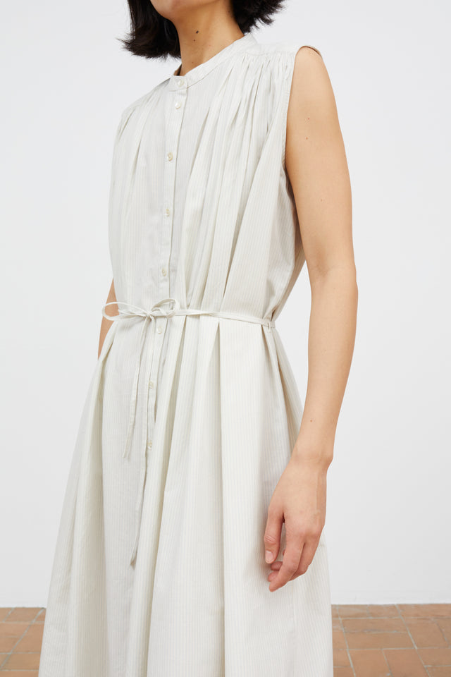 Skall Studio | LOUISE Dress| Light Blue/White Stripe