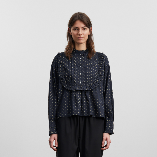 Skall Studio | Elsie Blouse | Alistair Print