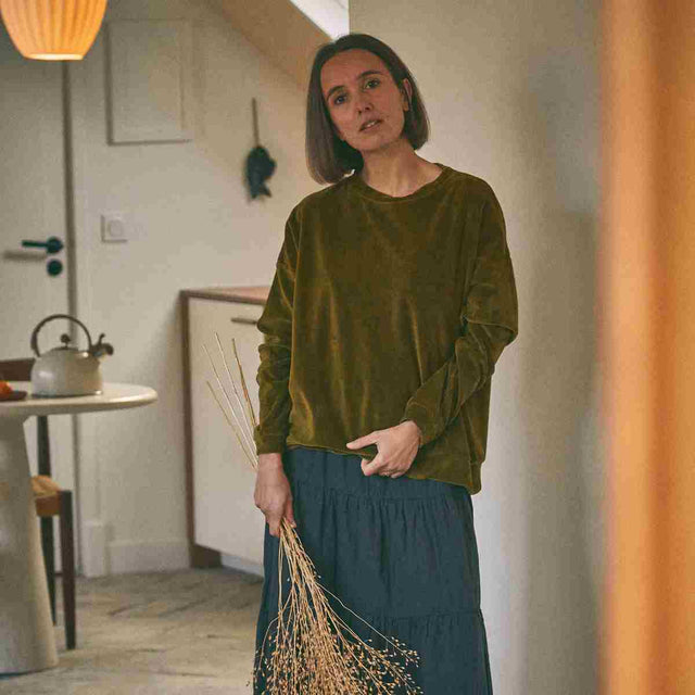 Poudre Organic | ACENTRA Sweatshirt | Velvet