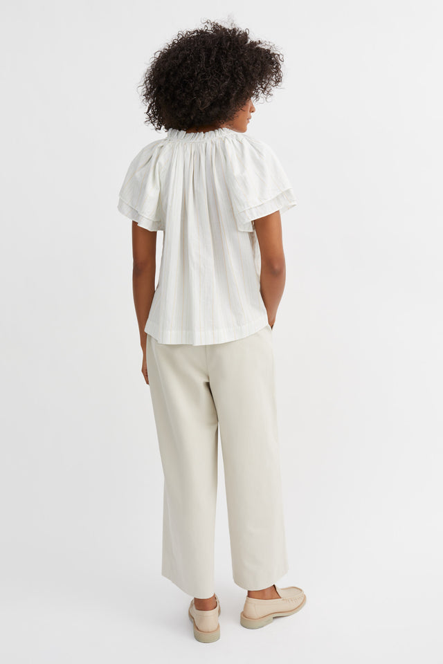 Skall Studio | GRACE Blouse | Dobby stripe