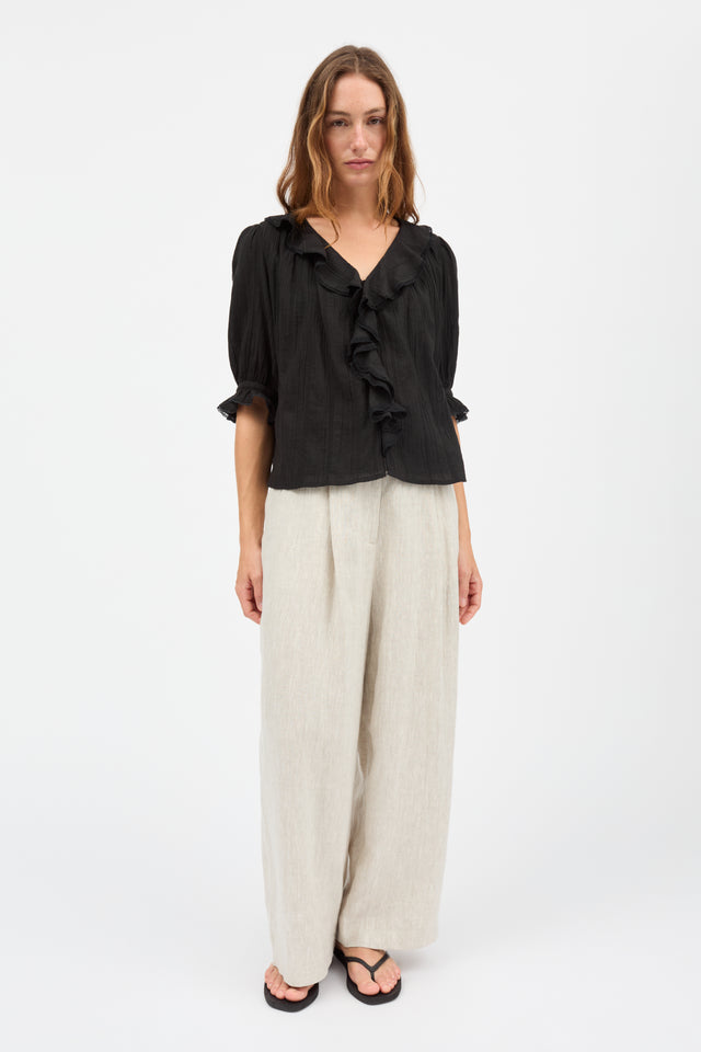 Skall Studio | CLEA Blouse | Black