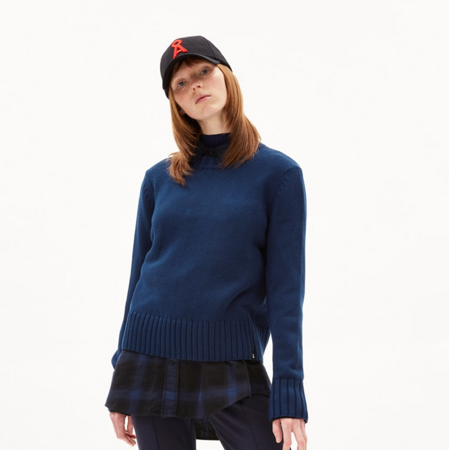 Armedangels | AMALIAAS Jumper | Deep Sea Blue