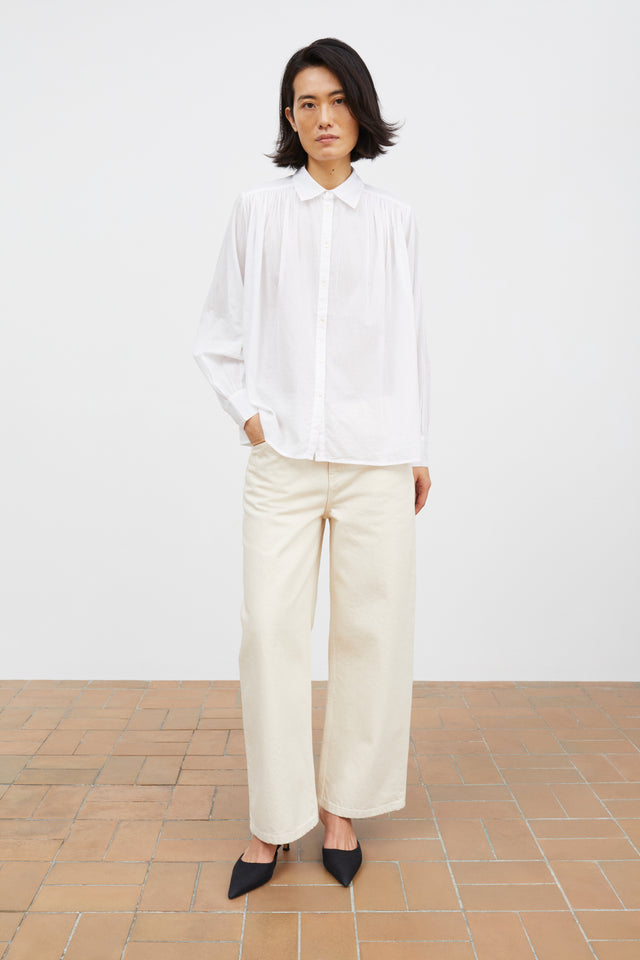Skall Studio | LOUISE Shirt | White