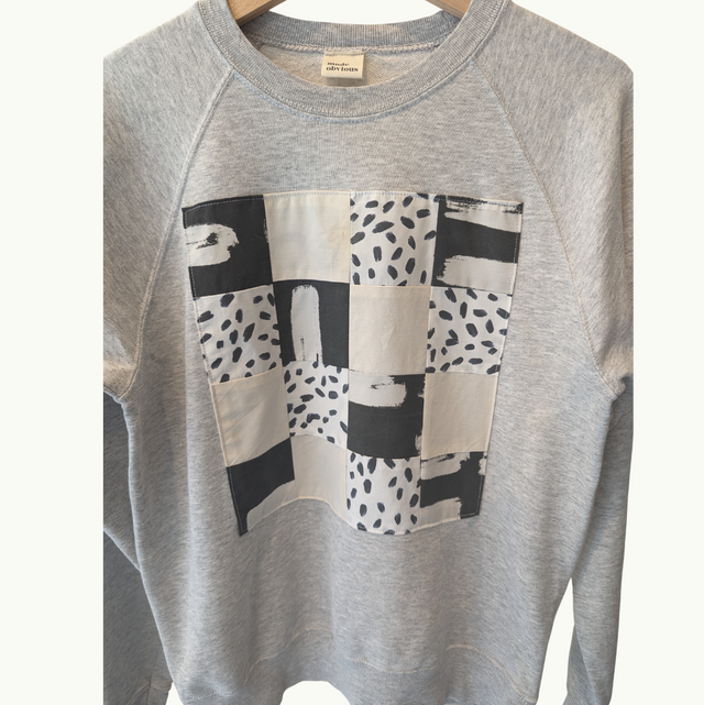 Made Obvious | Zero Waste Sweatshirt l Grey