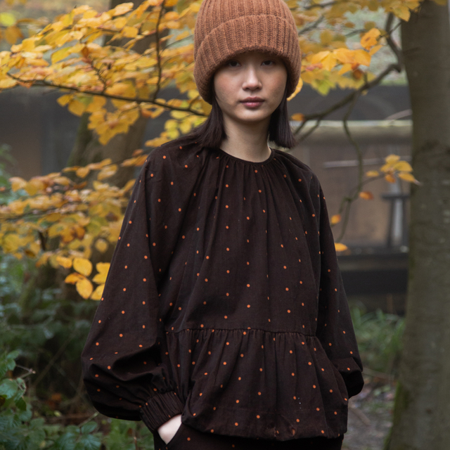 Beaumont Organic | Heidi Paige Top|Polka Dot