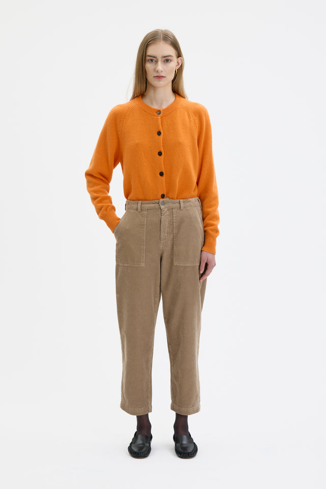 MASKA | RUTH Barrel Leg Corduroy Trouser