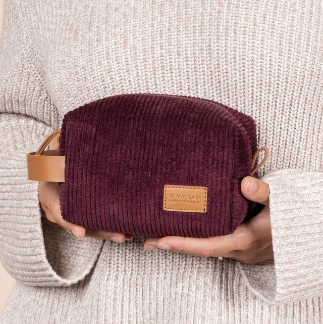 OMyBag | Corduroy Apple Leather | Vanity Bag | Small