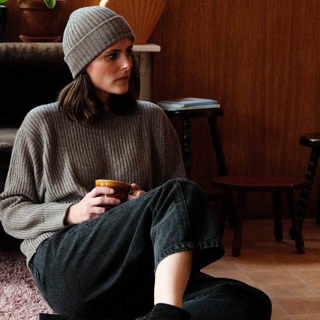 Poudre Organic | PISSENLIT Wool Sweater | Castor