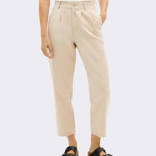 Thinking Mu | RINA Hemp Pants | Ecru