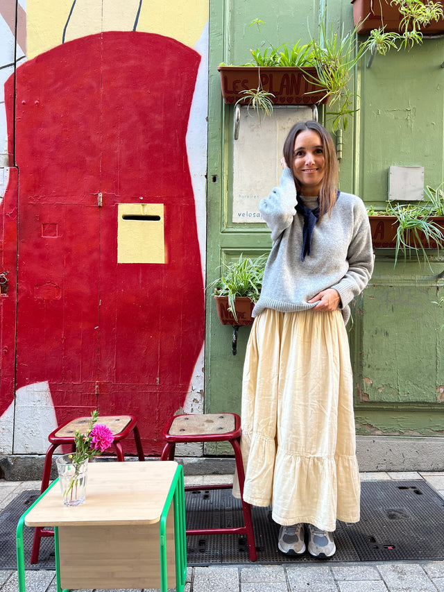 Poudre Organic | PULL AZALEE Sweater | Mist