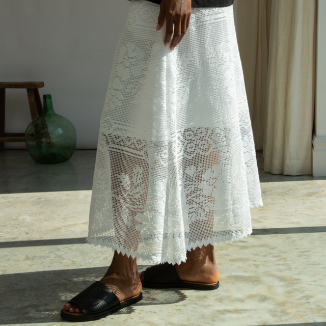Beaumont Organic | LYLA-FAY Lace Skirt