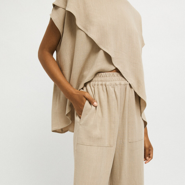 Rita Row | LUCIA Top | Sand