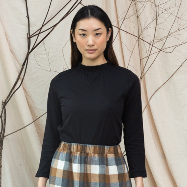 Beaumont Organic | PEARL Top | Black