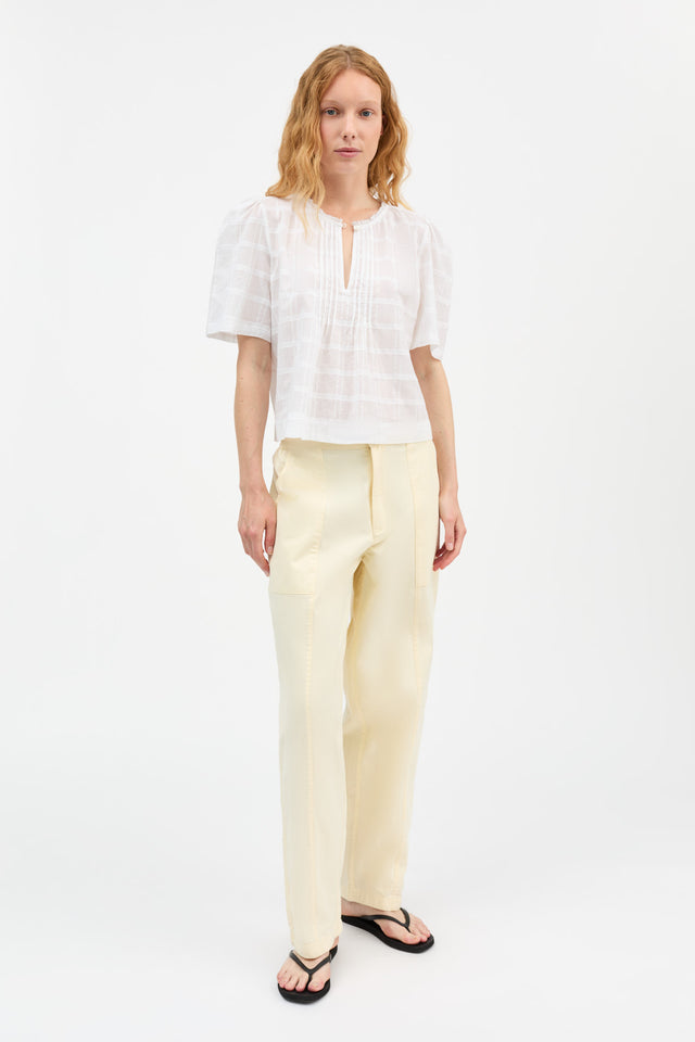 Skall Studio | FIORE Blouse | White