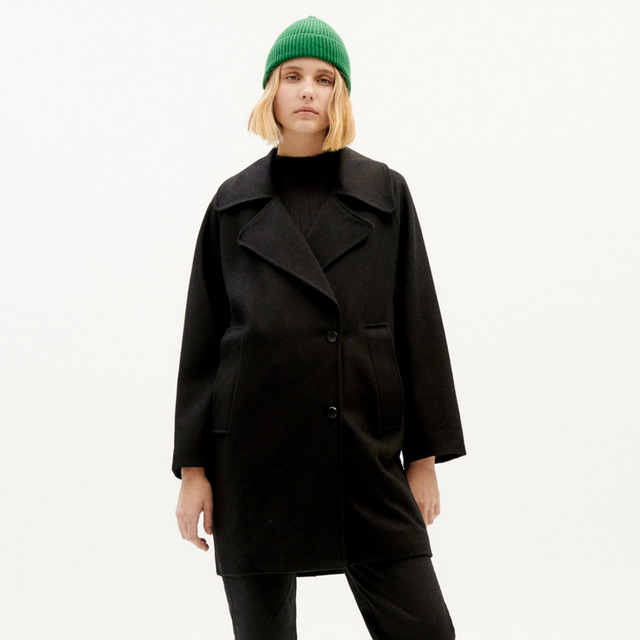 Thinking Mu | GRACE COAT | Black