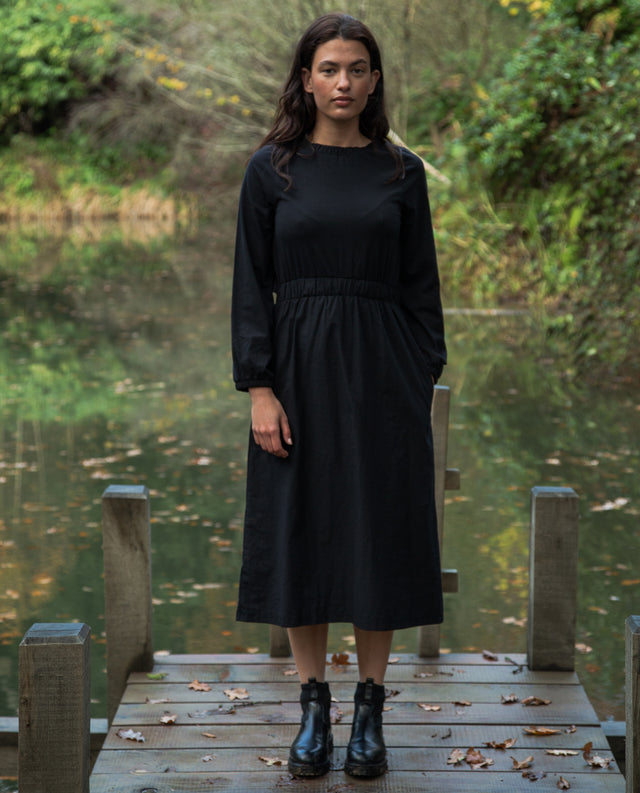 Beaumont Organic | Juniper Dress | Black