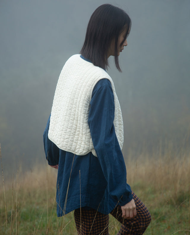 Beaumont Organic | Rutland Gilet | Ivory